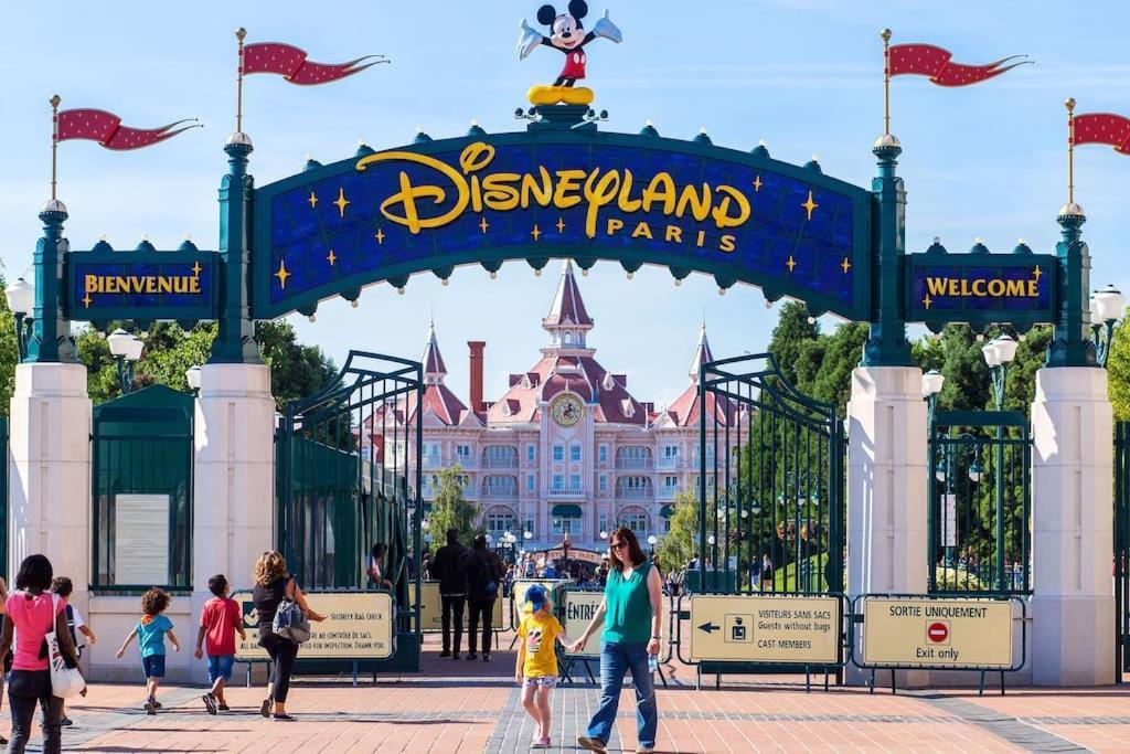 L'Olivier Centre Ville Parking Disneyland 4 Personnes Et 1 Bebe バイー・ロマンヴィリエ エクステリア 写真
